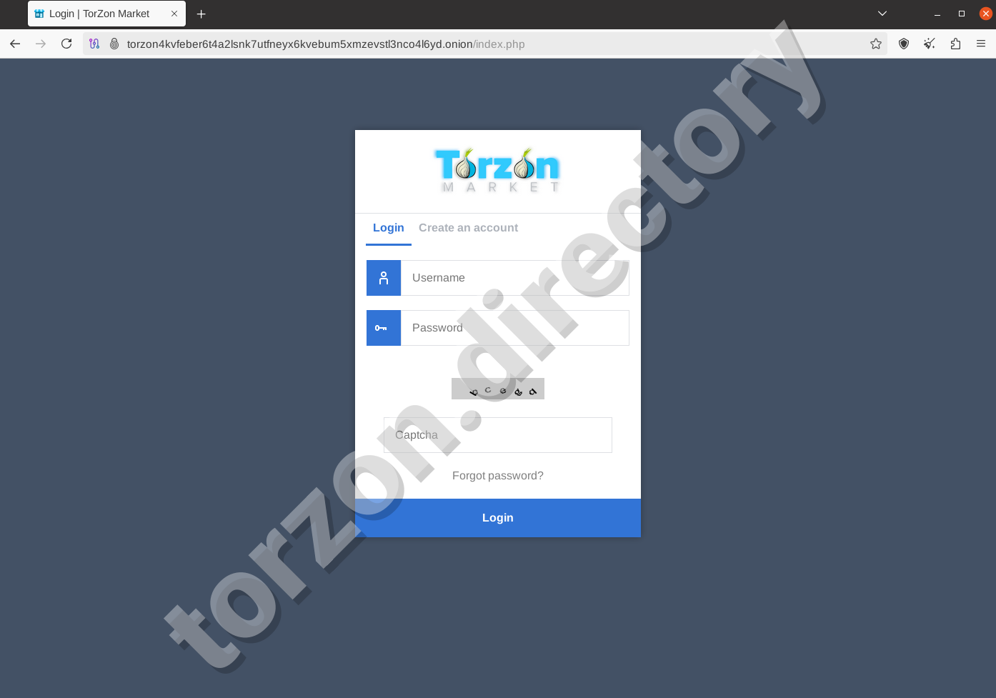 Torzon Secure Login
